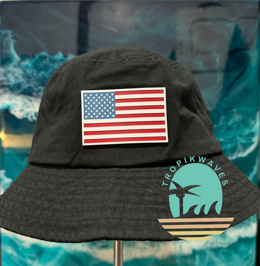 USA Flag Bucket Hat